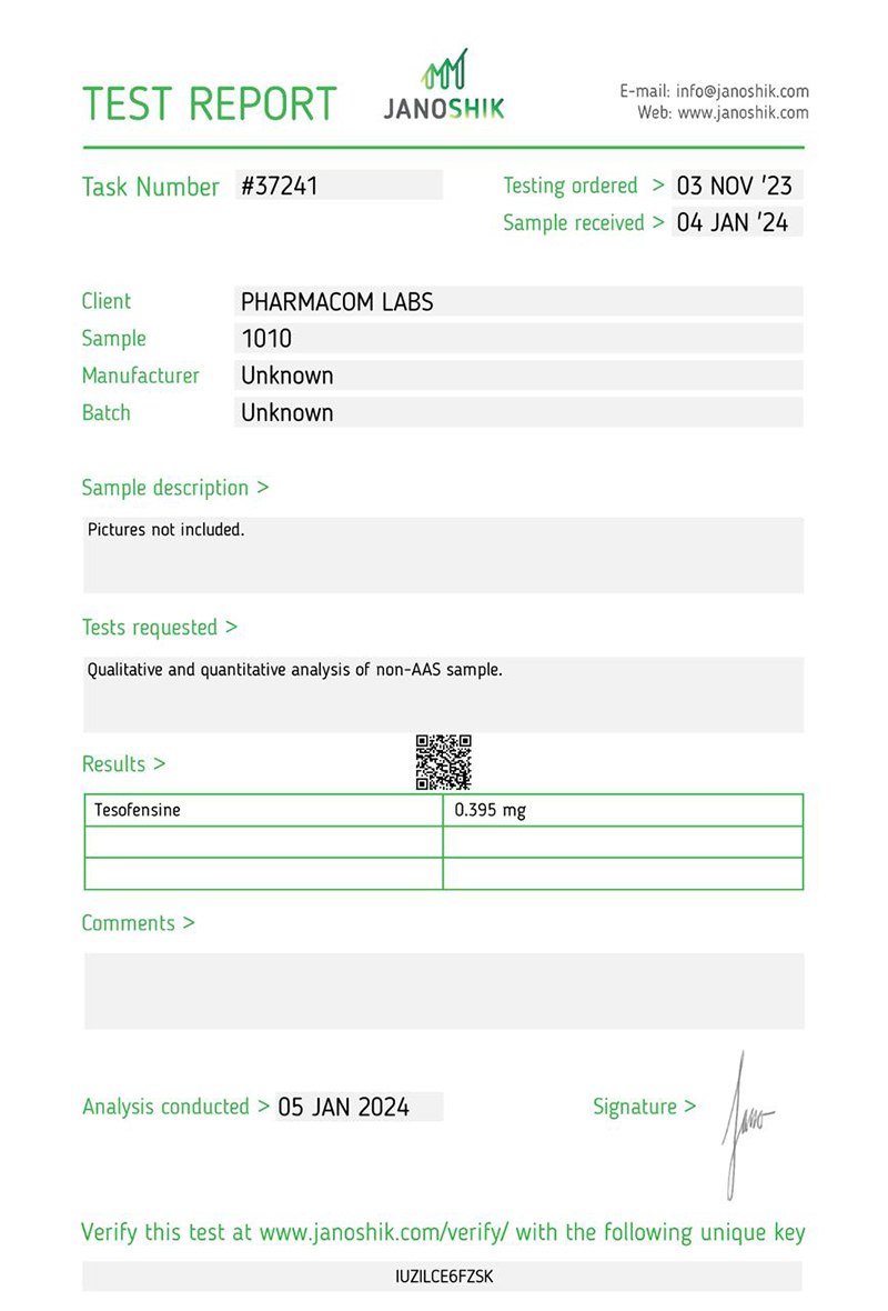 Tesos - Jano Test