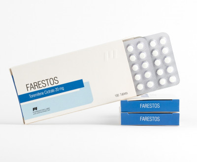 FARESTOS (PRICE FOR 1 BLISTER, 50 PILLS) "TAMOXIFEN & CLOMID ANALOGUE"